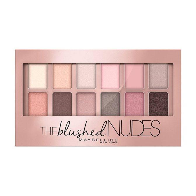 maybelline the blushed nudes eye shadow palette