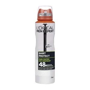 Shirt Protect Spray 48ωρη Ολική Προστασία Ενάντια Στον Ιδρώτα Τους Λευκούς Κίτρινους Λεκέδες