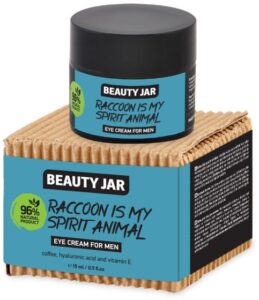 Beauty Jar “RACCOON IS MY SPIRIT ANIMAL” Ανδρική Κρέμα Για Το Περίγραμμα Των Ματιών, 15ml